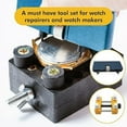 thumbnail image 2 of Watch Back Remover Tool Kit - Adjustable Watch Case Back Opener - Battery Replacement Tool for Analog Waterproof Watches - Watch Cover for Rotating with Notches, Watch Base and Microfiber Cloths, 2 of 7