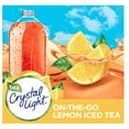thumbnail image 2 of Crystal Light Drink Mix, Lemon Iced Tea, On The Go Packets, 10 Count (Pack of 6 Boxes), 2 of 10