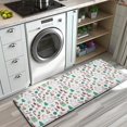 thumbnail image 3 of White Christmas Icon Pattern Kitchen Rug Mat,Kitchen Runner Rugs Non Skid Washable,Decorative Kitchen Floor Mats for Kitchen,Sink,Laundry,17"x47.2", 3 of 7