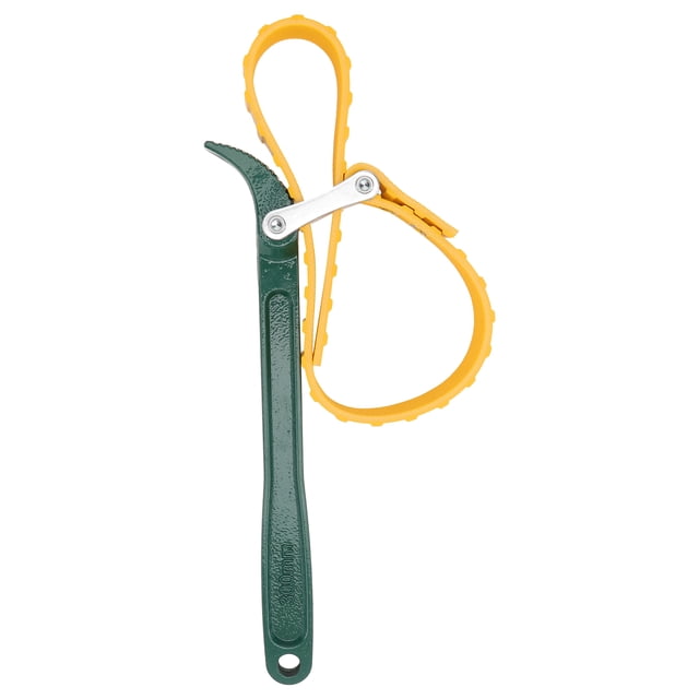 DEEPCRAFF 1Pc Steel Oil Filter Wrench Adjustable Chain Spanner Green Durable Maintenance Tool