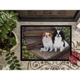 thumbnail image 3 of Carolines Treasures MH1047MAT Japanese Chin Daddys Girls Door Mat Indoor Rug or Outdoor Welcome Mat 18x27 Doormat  27"L, 3 of 4