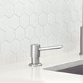 thumbnail image 2 of Stylish Ht 4" & 240 ml Brushed Stainless Steel Soap Dispenser for Kitchen Sink S-01S, 2 of 9