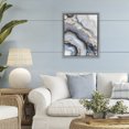 thumbnail image 3 of Stupell Industries Glam Geode Gemstone Layers Gray Floating Frame Canvas Art, 17 x 21, by Svetlana Aleynikova, 3 of 8