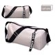 thumbnail image 2 of Bolsa de lona multifuncional, bolsa de gimnasio, bolsa de equipaje de mano para mujeres y hombres (gris), 2 of 5