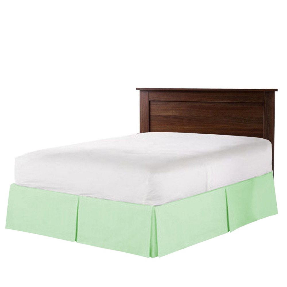 The Great American Store Easy Fit Pleated Style Bed Skirt / Dust Ruffle