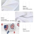 thumbnail image 5 of SKYSONIC 2 PCS Kitchen Towels with Hanging Loop, Heart USA America Flag and Stars Dish Towels for Kitchen, Absorbent Kitchen Hand Towels , 12"x17", 5 of 6