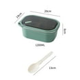 thumbnail image 2 of Portable Stainless Steel Student Compartment Sealed Lunch Box Food Container, 2 of 8