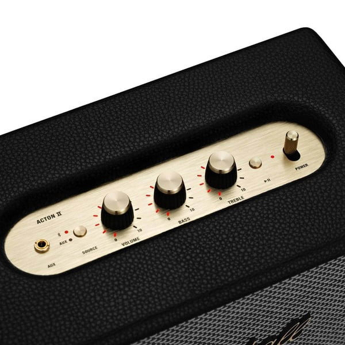 Restored Marshall Acton II Wireless Bluetooth Speaker Black (Refurbished)  (图2)