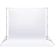 thumbnail image 1 of Fondo de estudio fotográfico de 6x9 pies, fondo plegable de muselina 100% transparente para fotografía, vídeo y TV (blanco), 1 of 5
