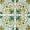 Green/Orange, variant on Mi Alma Retro Brown Gray Tile Stickers - Removable Vinyl 4x4, 24 pcs