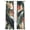 Green, variant on Tropical Plant Sheer Curtains 84 Inch Length 2 Panels Set, Summer Botanical Leaves Floral Country Voile Window Treatment Rod Pocket Curtains Sheers Drapes for Bedroom/Living Room/Kitchen 52"x84"x2