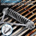thumbnail image 4 of Barbecue Cleaning Brush - Stainless Steel Bristles for Quick & Efficient Cleaning of All Grills (30cm), 4 of 4