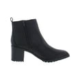 thumbnail image 2 of LifeStride Womens Mesa Faux Leather Block Heel Ankle Boots, 2 of 3