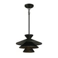 thumbnail image 4 of Trade Winds Lighting 1-Light Pendant Light In Matte Black, 4 of 6