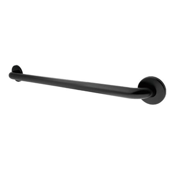 30 in. Americana Americana Decorative Grab Bar, Black