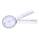 thumbnail image 2 of Goniómetro, 5Pcs 6/8/10 pulg. Goniómetro médico de plástico de 360 ??grados, Protractor ángulo Regla médica Goniómetro espinal, Producto de terapia deportiva(A) Unbranded GS19723-01, 2 of 7