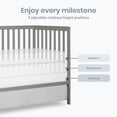 thumbnail image 4 of Dream On Me Synergy 5 in 1 Convertible Crib, Cool Grey, 4 of 11