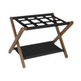 thumbnail image 4 of BELOVING Foldable Luggage Rack Organizer Portable Multifunctional with Shoes Shelf 2 Tier, 4 of 10
