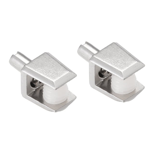 Soportes para estantes de vidrio, clip de sujeción de vidrio, montaje de eje para 5-8mm, Tipo-01, 2 piezas
