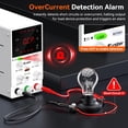 thumbnail image 3 of Fuente de alimentación DC Kungber SPS605W variable 60V 5A con USB blanca, 3 of 6