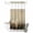 BurlyWood, variant on No Hook Shower Curtain, Brown Forest Shower Curtains for Bathroom with See Through Top Window, Vintage Tree Farmhouse Botanical Waterproof & Washable Bath Curtain Long 72"x78"