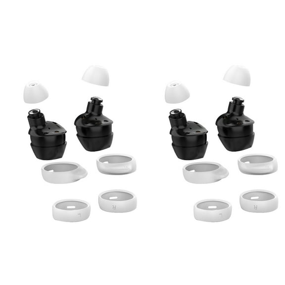 2 Pieces Silicone Ear Plugs Replacement Earbud Tips Earphone Cover Replacements Earth Tones