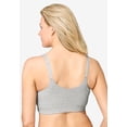 thumbnail image 2 of Catherines Women's Plus Size Front-Close Cotton Comfort Bra, 2 of 5