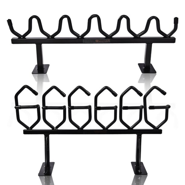 GPlus New 6 Gun Rifle Rack Vertical Carbine Hanger Shotgun Hook Wall