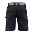 thumbnail image 5 of HKYNLAG Mens Tactical Cargo Work Shorts Waterproof Ripstop Stretch Outdoor Fishing Hiking Shorts with Multi-Pocket (No Belt) Black XL, 5 of 8