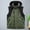 Green, variant on Zedker Men's Lightweight Sleeveless Puffer Vest Waterproof Outdoor Vest Jacket With Hood Black L