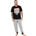 thumbnail image 1 of Marvel Pyjama pour Homme Noir à Manches Courtes et Jambes Longues, 1 of 6