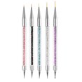 thumbnail image 2 of Stylo à Ongles Double Embout Brosses de Manucure Outil de Pointillage, 2 of 7