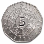 2025 Austria Silver €5 Easter Narcissus