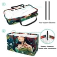 thumbnail image 4 of Mermaid Large Capacity Reusable Oxford Cloth Storage Bin: Foldable Storage Bag, Picnic Basket, and Storage Box, 4 of 7