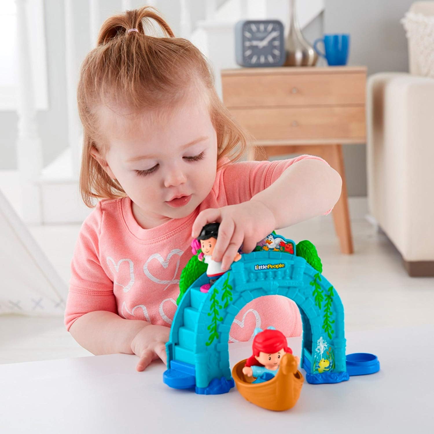 Ariel Vehicle Playset Fisher-Price Little People Disney Princess
