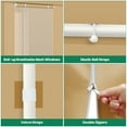 thumbnail image 4 of SANOPY 10'x20' Carport Heavy Duty Car Canopy Tent Outdoor Metal Car Tent Garage Shelter Shade Large Carport with 4 Roll-up Ventilated Mesh Windows & 2 Roll-up Sidewalls, Khaki, 4 of 14