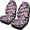 Skull Pattern, variant on XYZCANDO Floral Skull Auto Seat Covers Waterproof Breathable Car Seat Covers Interior Auto Interior Decoration, Washable All Seasons Use SUV Truck