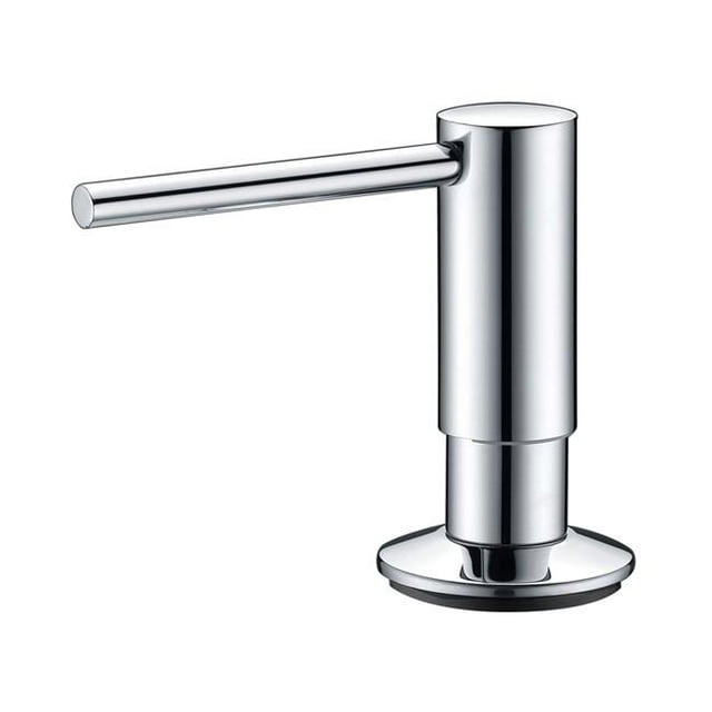 500610-PCH 8 oz de Plate-Forme Monté, Contemporain, Savon & Distributeur de Lotion - Chrome Poli