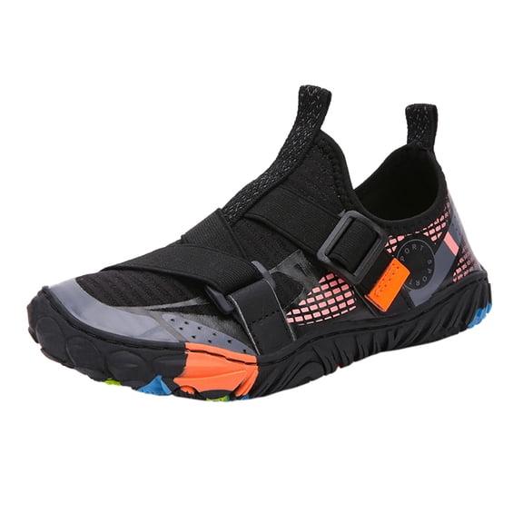 CPNG Boys and Girls Water Shoes Breathable Quick-Drying Non Slip Hiking Shoes Lightweight Beach Swim Pool Outdoor Sports Shoes