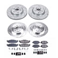 thumbnail image 2 of PowerStop Front and Rear Z23 Evolution Sport Carbon-Fiber Ceramic Brake Pad and Drilled & Slotted Rotor Kit Fits: LINCOLN Select Models K8971, 2 of 7