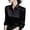 Black, variant on hotojiny Womens Dress Shirts Long Sleeve Button down Shirt Satin Silk Business Collared Elegant Blouse Office Work Tops