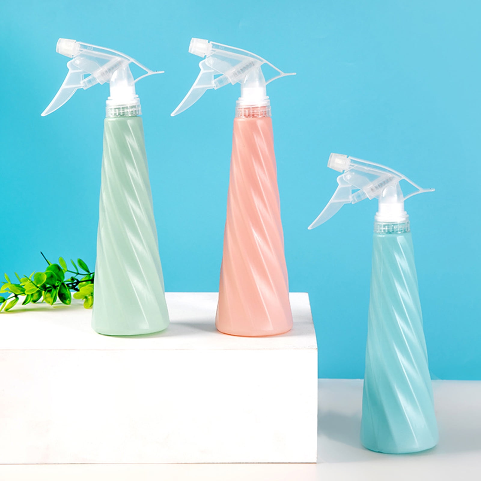 Travelwant 3Pcs/Set Spray Bottles Empty Plastic Spray Bottles For Hair