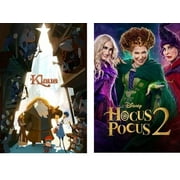 Klaus (2019) & Hocus Pocus 2 (2022) :2 Movie d v d