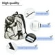 thumbnail image 3 of Easygdp Black And White Rose Mochila de Lona Resistente para Laptop, Compatible con Laptops de 15 a 17 pulgadas, Ideal para Escuela, Trabajo y Viajes-Small, 3 of 5