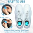 thumbnail image 4 of Air Jungles 3-in-1 Odor Eliminator Balls, Fresh Linen, 6 Count, Deodorizer and Odor Remover for Shoes, Gym Bags, Lockers, Closets, Hampers, and Drawers, Essential Oil Air Freshener, 4 of 8