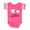 Football Pink and White, variant on I Love My Grammy Boys or Girls Baby Bodysuit