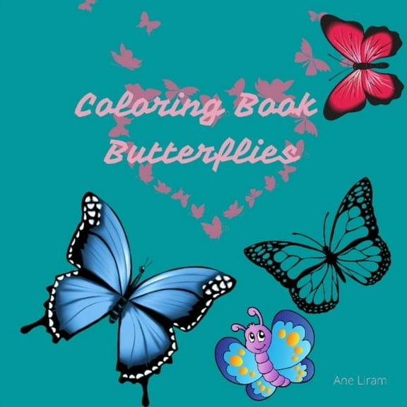 Coloring Book Butterflies (Paperback)