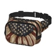 thumbnail image 2 of Easygdp USA Sunflower Flag Fanny Packs para Mujeres y Hombres, Bolsa de Cinturón, Bolsos de Cruz para Trabajo/Correr/Senderismo, 2 of 9