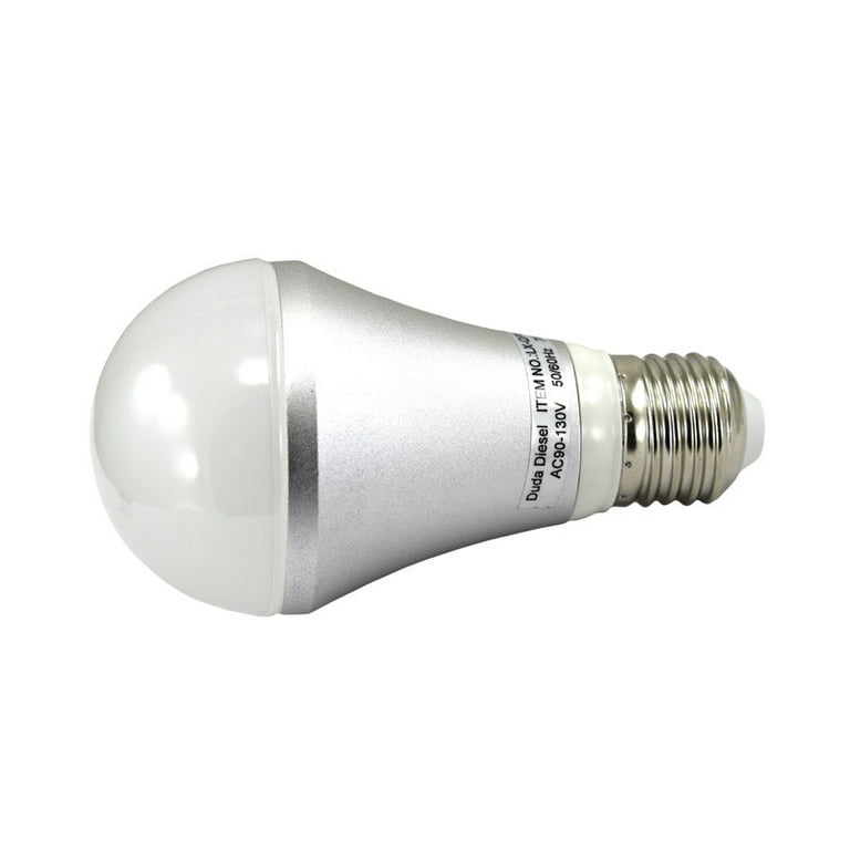 oplukker Diktere barm QP013-7w Dimmable LED Light Bulb 6.3 Watt 490 Lumens 120° 50w Equivalent 100-130v  AC 50/60 Hz E-26 30000+ Hour Aluminum 2 Year Warranty - Walmart.com