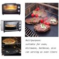 thumbnail image 3 of Estera para cocinar barbacoa 6 piezas Estera para cocinar barbacoa 40 x 33 cm Antiadherente y reutilizable para barbacoas eléctricas de gas y carbón (6(40x33) cm), 3 of 5